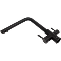 Смеситель для кухни OLIVE'S ЧЕРНЫЙ с возм. подключения фильтра BALEAR, 13450BLB