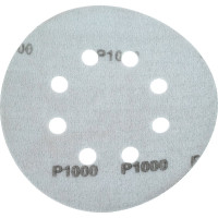 Диск шлифовальный KM10 (10 шт; 125 мм; P1000; 8 отверстий; Velcro) БАЗ 960000141946
