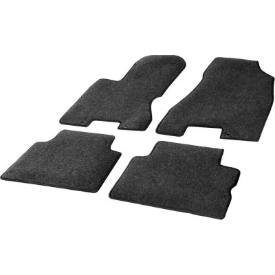 Коврики в салон AutoFlex standard nissan x-trail ll поколение 2007-2015, 6 частей, графит 4410202