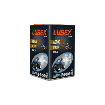 Минеральное трансмиссионное масло Lubex AGROS UTTO 82 10W-30 GL-4 20 л L020-0860-0020