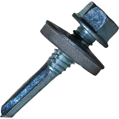 Саморез c усиленным сверлом по металлу HARDWEX ТМ HWX12-W-ED-P16-5.5x25 мм, св.№5, цинк, 250 шт. 5190000240416