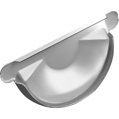 Универсальная торцевая заглушка Grand Line 125 мм, RAL 9003 ШК 87985