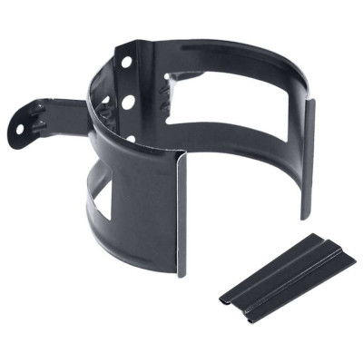 Кронштейн трубы на дерево Grand Line 90 мм, RAL 7024 ШК 379995