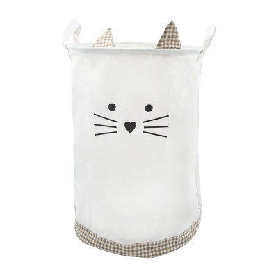 Сумка-мешок для игрушек на утяжке "Котенок" HANDY HOME, Д350 Ш350 В520, бежевый EW-102