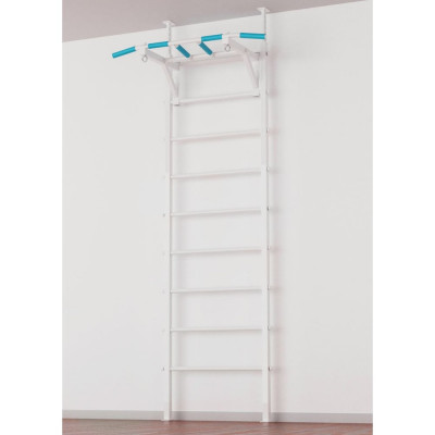 Шведская стенка BARFITS new age l1 турник 3 хвата, белый newage-l1-white