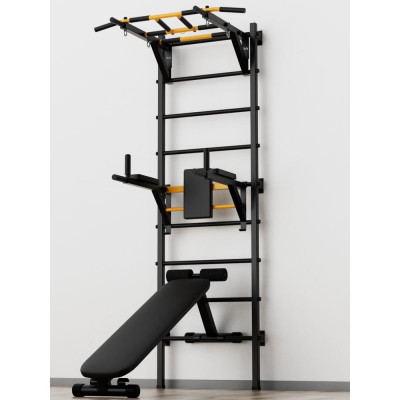 Шведская стенка BARFITS new age x3 турник рукоход, черный na-x3-ruk-black