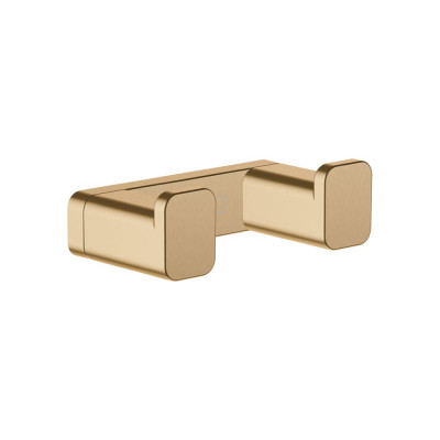 Двойной крючок Hansgrohe Addstoris шлифованная бронза 41755140 00000092004