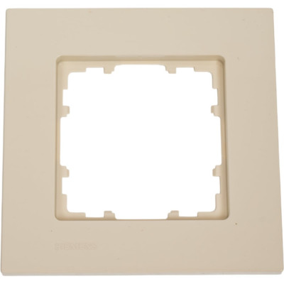 1-местная рамка Siemens DELTA MIRO 90x90 MM ЭЛЕКТРОБЕЛЫЙ 5TG1111-3