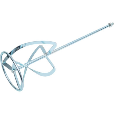 Насадка для миксера, для тяжелых растворов (160x590 мм, оцинкованная, хвостовик М14) АТАКА УТ-99836