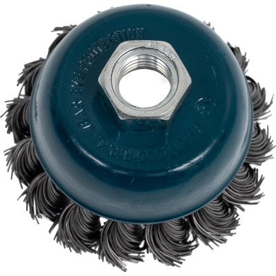 Кордщетка чашеобразная стальная витая 60 мм для УШМ Forsage F-BWC125(19920)