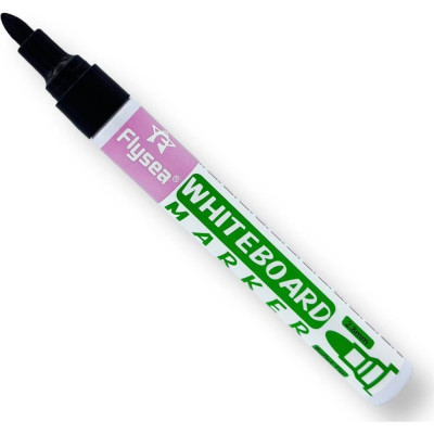 Маркер для доски FLYSEA Whiteboard PRO WD-417, черный WD-417-black