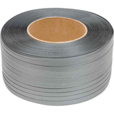 Стреппинг лента ПП Gigant 15x1х1,2 км, 300 кгс, серая GSTG-15-10-12