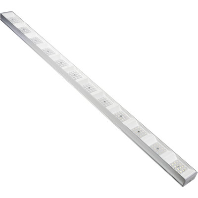 Светодиодный накладной светильник Uniel Ulo-el120b-100w/4000k/k silver linkable соединяемый, белый свет (4000k), корпус серебристый, угол 60 градусов. UL-00010693