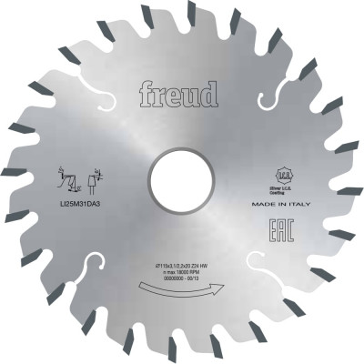 Пильный диск подрезной 120х3.1-4.3х22 мм, Z24 Freud LI25M31EB3