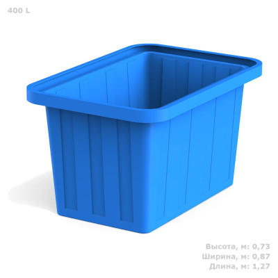 Пищевая ванна POLIMER GROUP 400 л синяя SV400S13