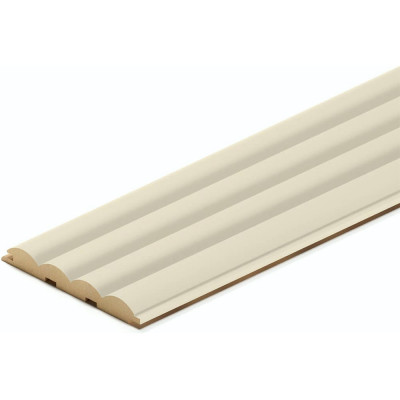 Реечная панель STELLA Wave de luxe МДФ, palomino, 2700x119x16 мм, в упаковке 4 шт. ЦБ-00013076