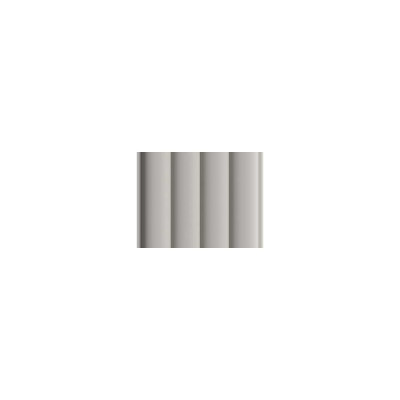 Реечная панель STELLA Wave de luxe МДФ, sandgrau, 2700x119x16 мм, в упаковке 4 шт. ЦБ-00013075