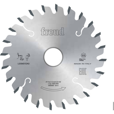 Пильный диск по дереву 120x20 мм, Z24, HM Freud Li25M28EA3