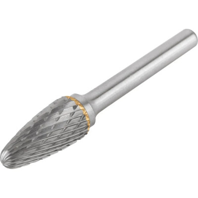 Шарошка карбидная 12x25x70 мм, штифт 6 мм, тип "F", параболическая FIT 36619