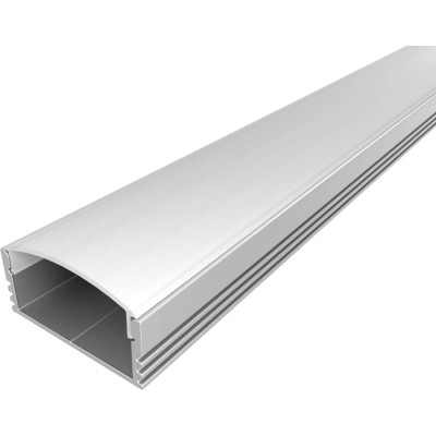 Комплект алюминиевого профиля LEDCRAFT с экраном и заглушками LC-LP1228M28-3 1627000030