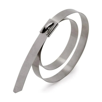 Хомут из нержавеющей стали DORI 7,9x400 мм, aisi 304, 10 шт. 43393