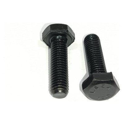 Болт Море-Метизов DIN 933 класс прочности 12.9, оксид, M16x90 мм, 50 шт BOLT933169050M