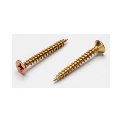 Универсальные шурупы Доброга 4,0x35 мм, желтый цинк, 10000 шт. ЦБ-00024066