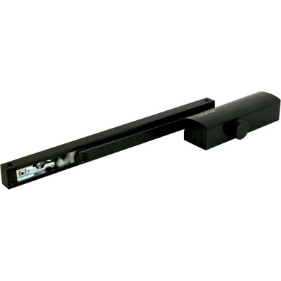 Дверной доводчик БУЛАТ PROFI ДД 802/3 AH-B 40-80 кг, черный, морозостойкий, со скользящей тягой 15012