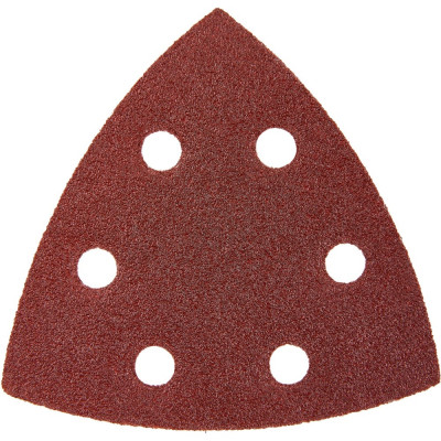 Шлифлист треугольный P80, 5 шт 1820.157000 Elitech 204329