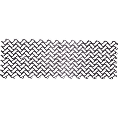 Грязезащитное покрытие Литер Волна Цвет серый, 0,99 м2 643-LR-ВОЛНА-ЧС-24-ПВХ-К