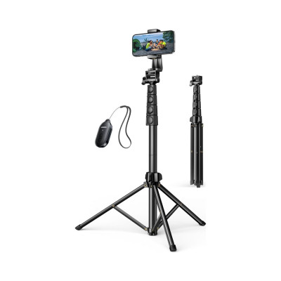 Трипод LP680 Tripod Stand 1.7m With Bluetooth Remote For selfie Livestream черный Ugreen 15609_
