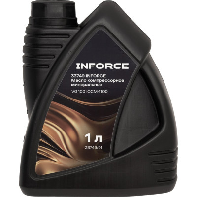 Масло компрессорное минеральное Inforce (вязкость 90; 1 л) VG 100 IOCM-1100