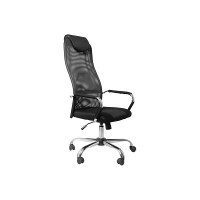 Кресло KSG Bels Мастер Высокий GTPNrBL21 W01/T01 ткань-сетка / ткань TW черный НФ-00000670