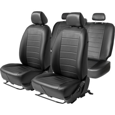 Чехлы на сиденья Rival Строчка (зад. спинка 40/60) Haval Jolion 2020-н.в. SC.9401.1