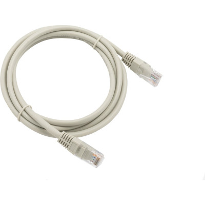 Кабель патч-корд A1 1.5 м., U/UTP, 5e, медь, серый A1-LCU5E-C-1.5M