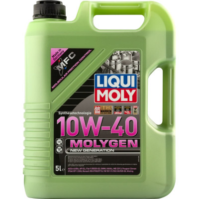 Синтетическое моторное масло LIQUI MOLY НС- Molygen New Generation 10W-40 (5л) 9951