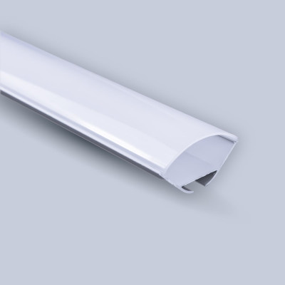 Угловой алюминиевый профиль ELEGANZ 30x30 мм с рассеивателем, м 25510