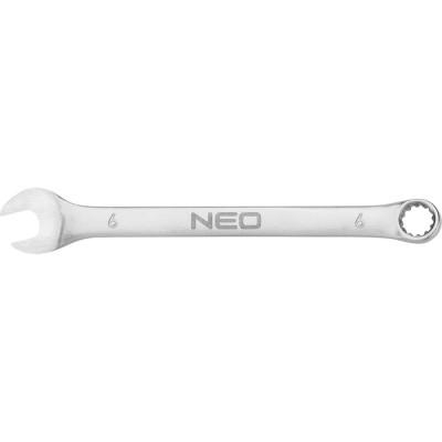 Ключ комбинированный NEO TOOLS 6x100 мм, CrV, DIN3113 09-650