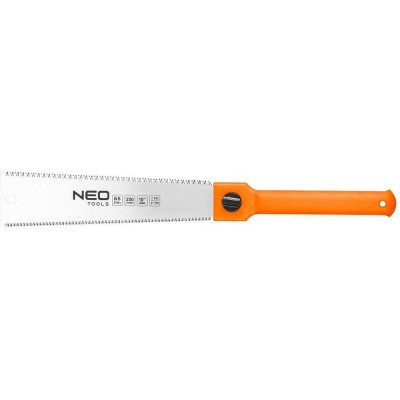 Японская пила для точной резки NEO TOOLS двусторонняя, 7 и 11 TPI 44-612