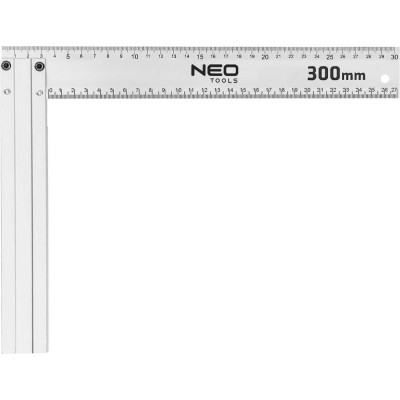Угольник строительный алюминиевый NEO TOOLS 300x175 мм 72-145