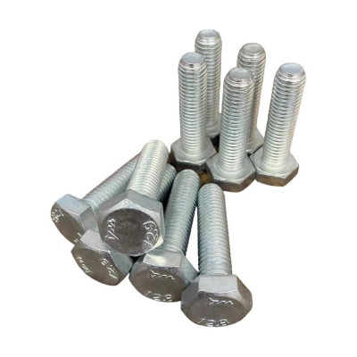 Болт 23 БОЛТА М10x35 мм, DIN933, высокопрочный к.п. 12.9 ОЦ, 10шт. б1299331035оц