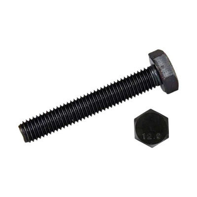Болт 23 БОЛТА М14x50 мм, DIN933, высокопрочный к.п.12.9 черный, 10шт. П0000022819