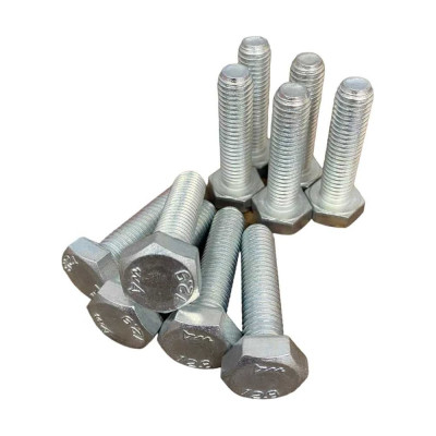 Болт 23 БОЛТА М14x40 мм, DIN933, высокопрочный к.п. 12.9, ОЦ, 10шт. б1299331440оц