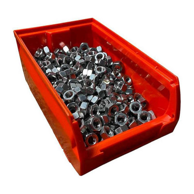 Гайка нержавеющая 23 Болта М8 DIN 934 А2 500 шт. с контейнером 11364