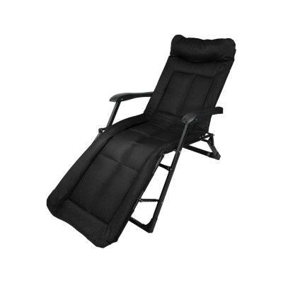 Шезлонг складной WMC TOOLS черный WMC-FG-HY-8000BK(59780)
