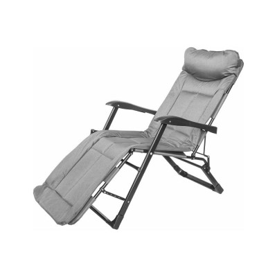 Шезлонг складной WMC TOOLS светло-серый WMC-FG-HY-8000LGR(59257)