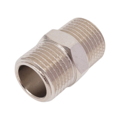 Ниппель НР MPF 1/2" бочонок усиленный, удлиненный наружная резьба ИС.072798