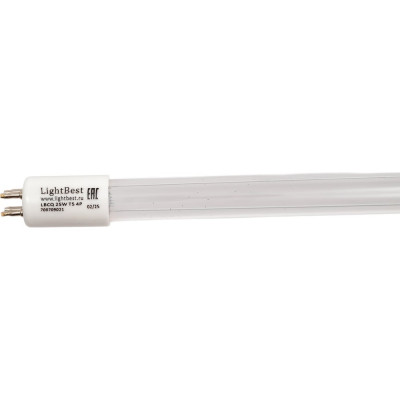 Лампа бактерицидная LightBest LBCQ 25W T5 4P 700709021