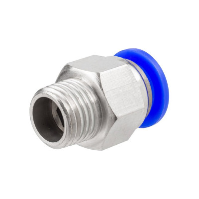 Фитинг для пластиковых трубок 10 мм с наружной резьбой 1/4 Forsage F-SPC10-02(59372)