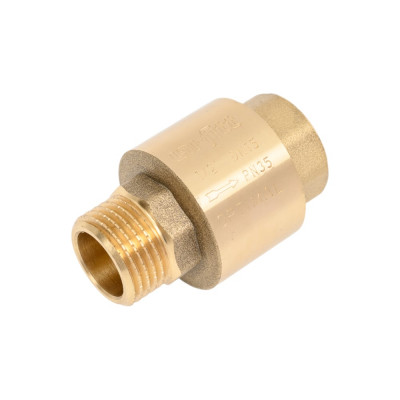 Клапан обратный Uni-Fitt OPTIMAL НВ 1/2" пружинный с металлическим затвором 224G2001